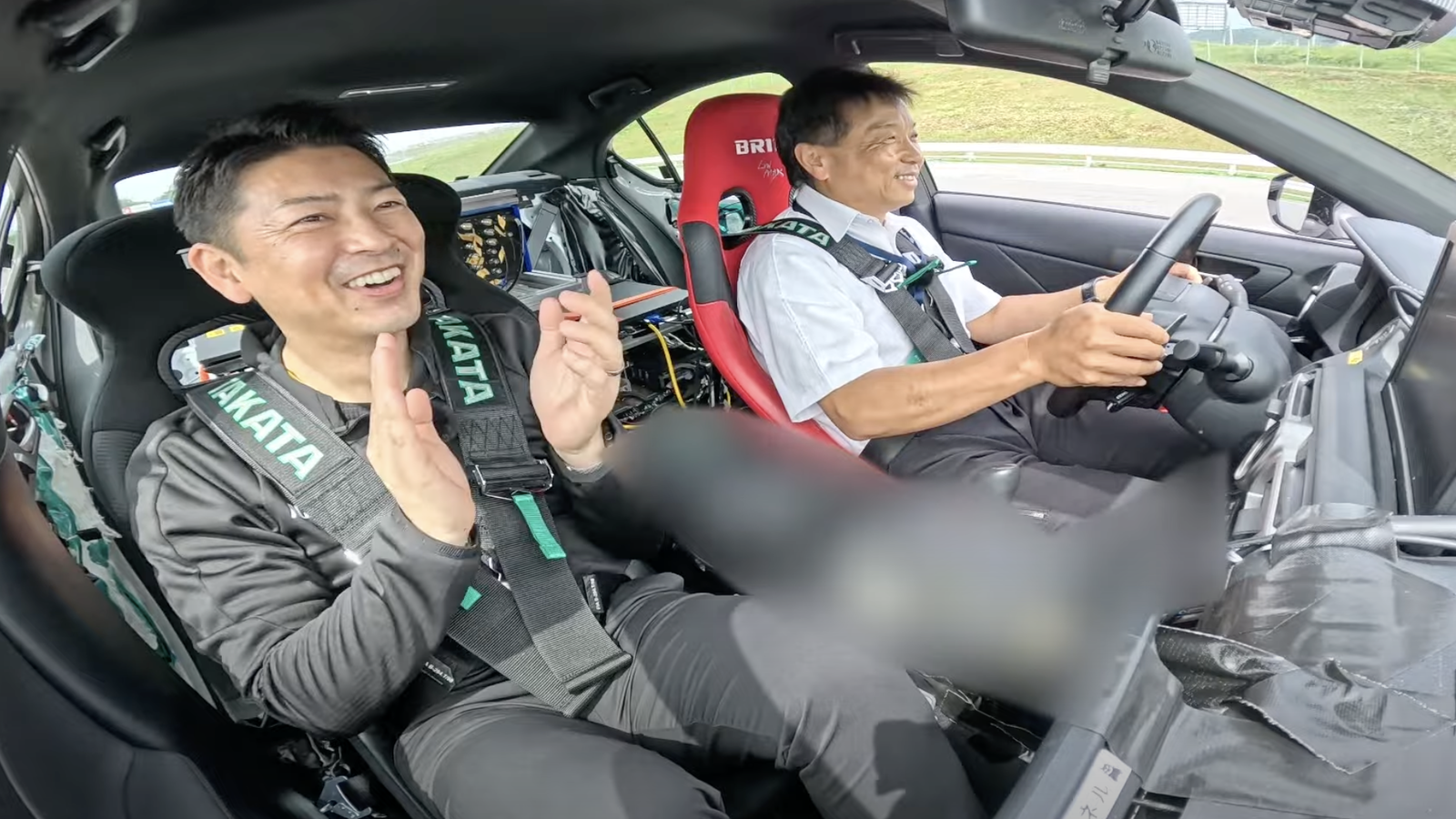 Toyota's new inline-four in a development car